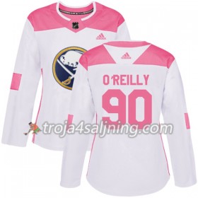 Buffalo Sabres tröja Ryan OReilly 90 Vit 2017-2018 Adidas Rosa Fashion Authentic - Dame NHL Tröjor